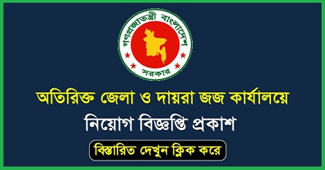 Additional District Judge Job Circular –www.netrakona.gov.bd