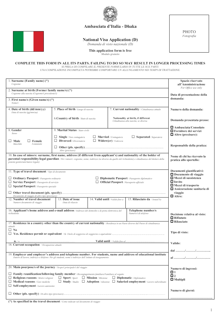 Why Apply for an Italy Work Visa