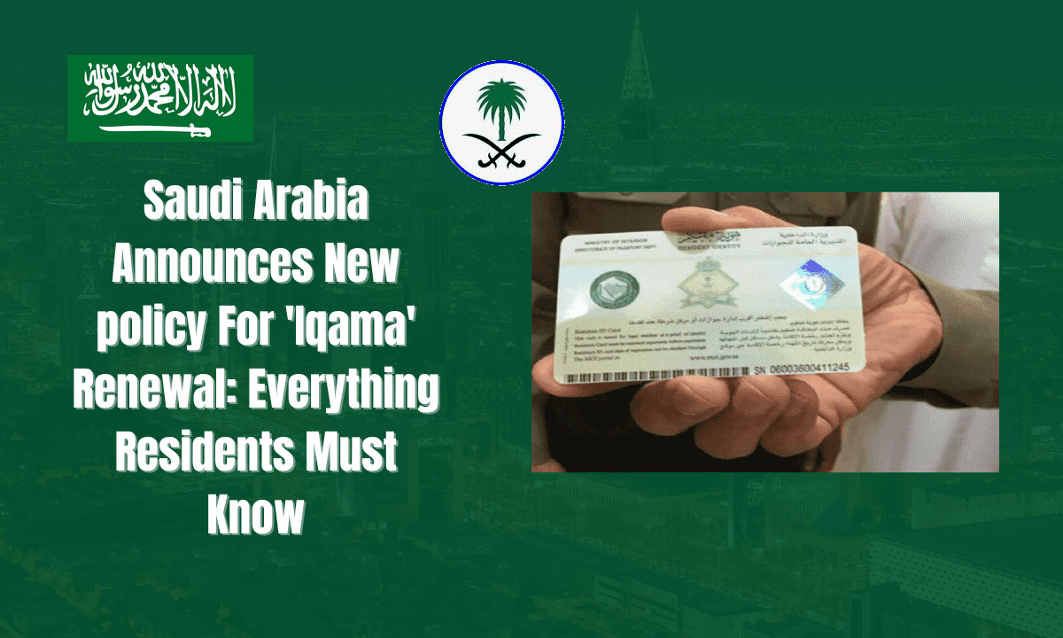 Iqama Renewal Process