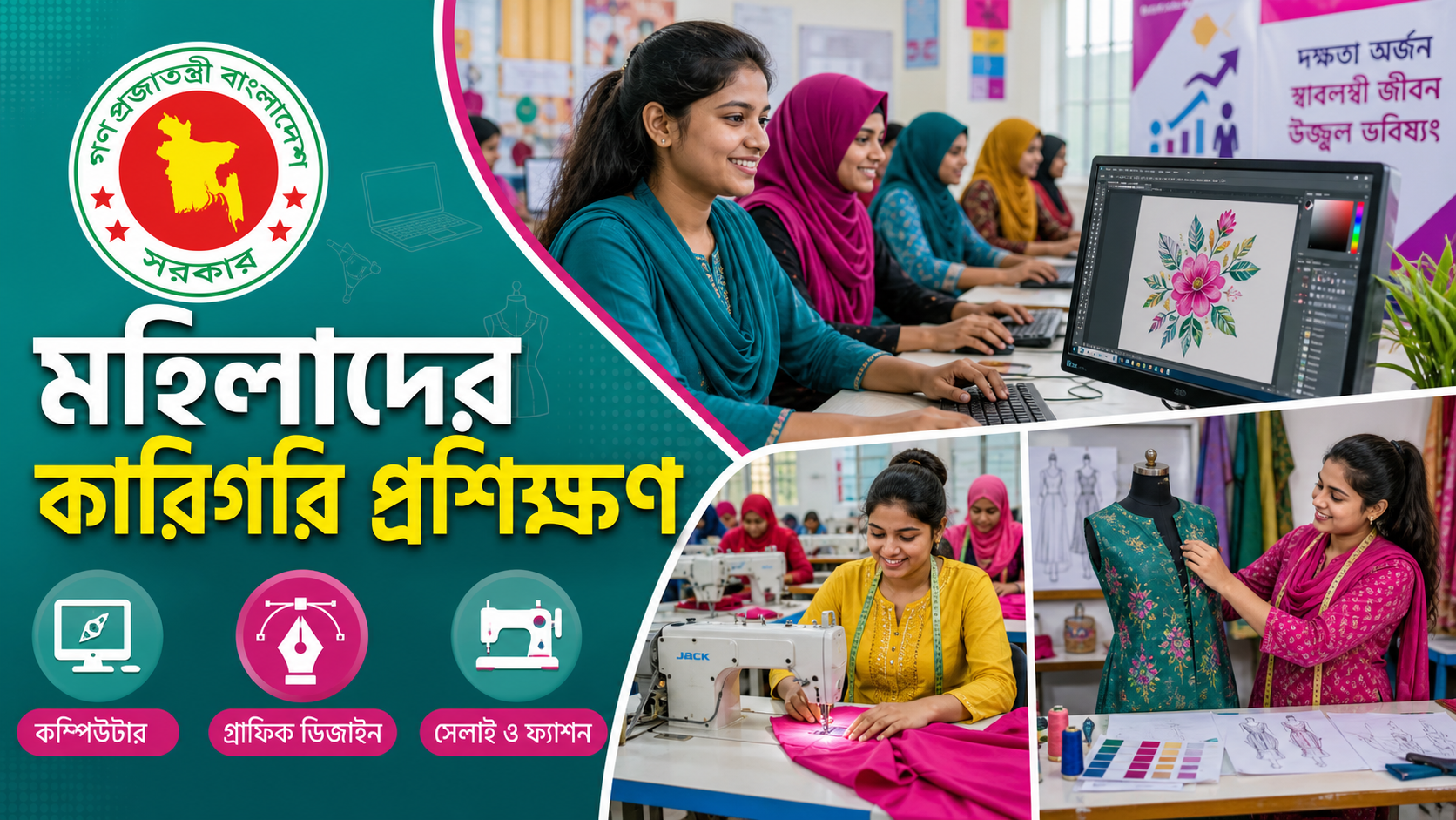 মহিলাদের কারিগরি প্রশিক্ষণ