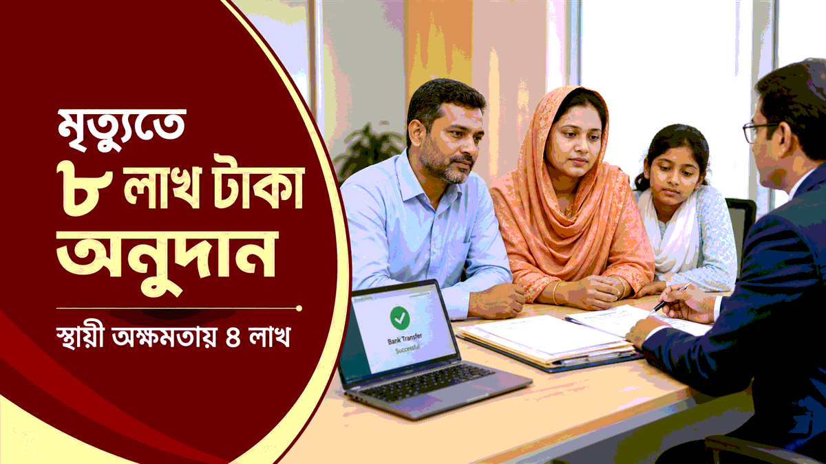 সরকারি কর্মচারীর মৃত্যুজনিত আর্থিক অনুদান