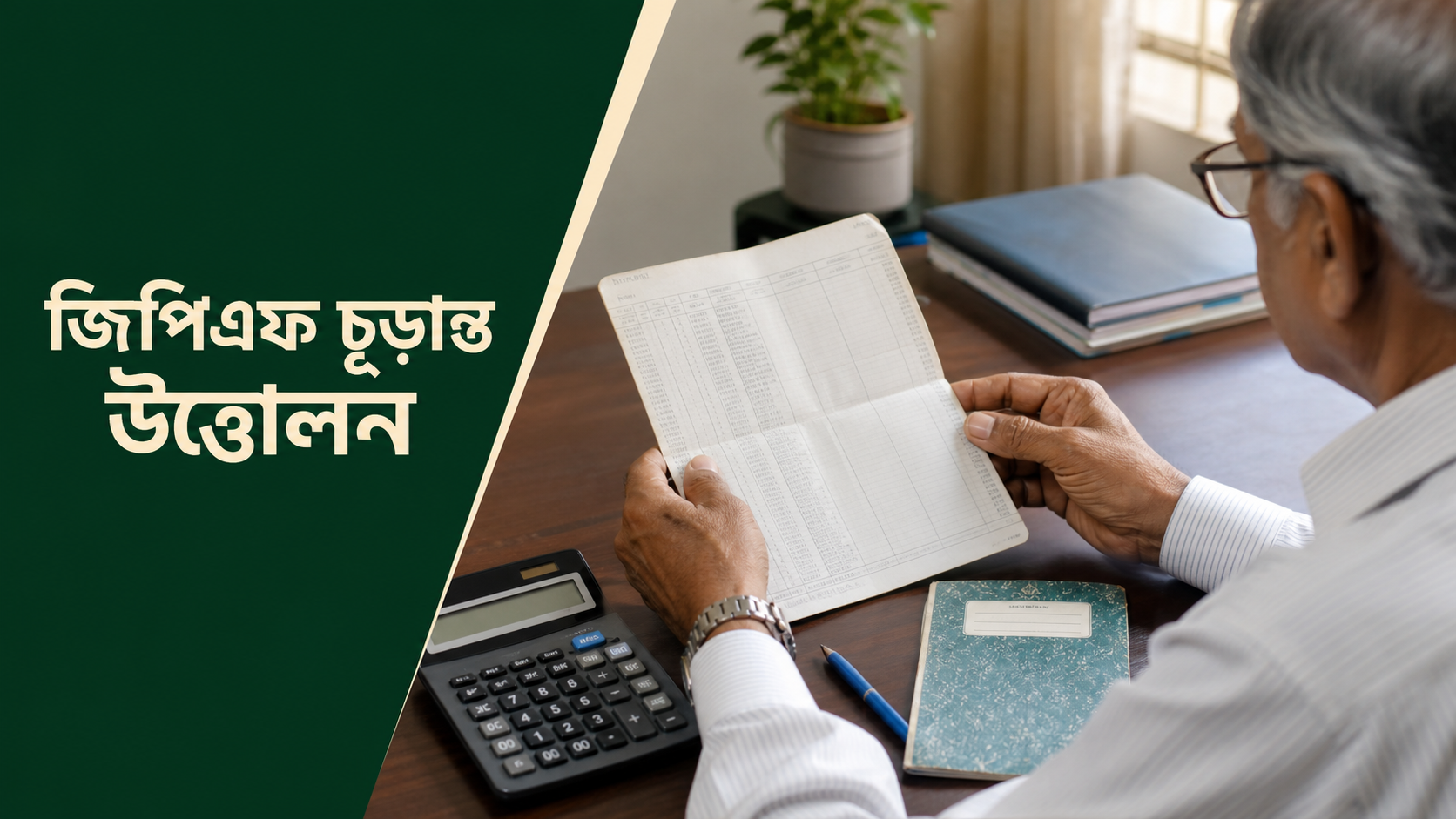 জিপিএফ চূড়ান্ত উত্তোলন