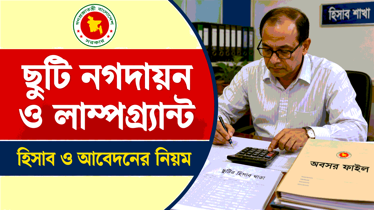 ছুটি নগদায়ন ও লাম্পগ্র্যান্ট