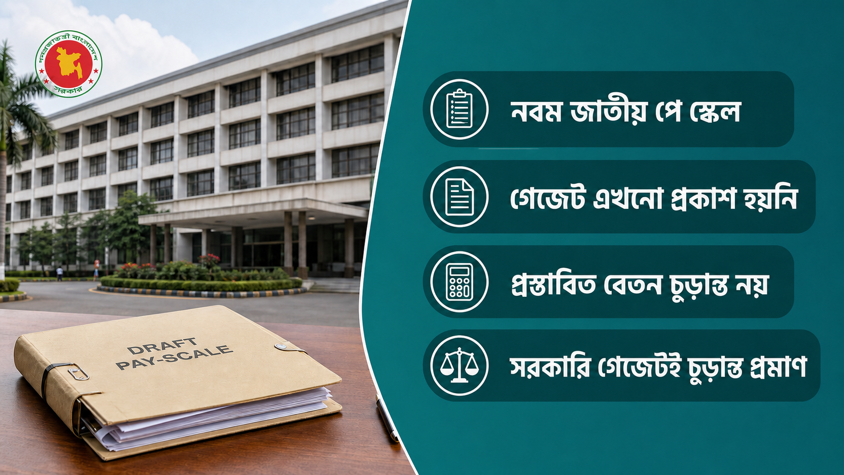 Ninth national pay scale gazette and proposed salary update