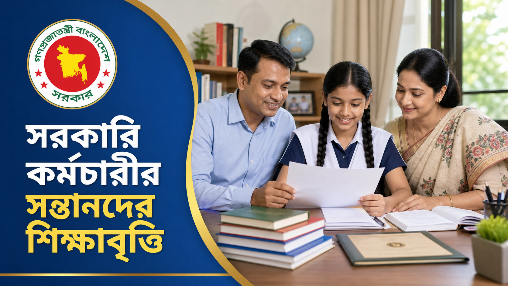 সরকারি কর্মচারীর সন্তানদের শিক্ষাবৃত্তি