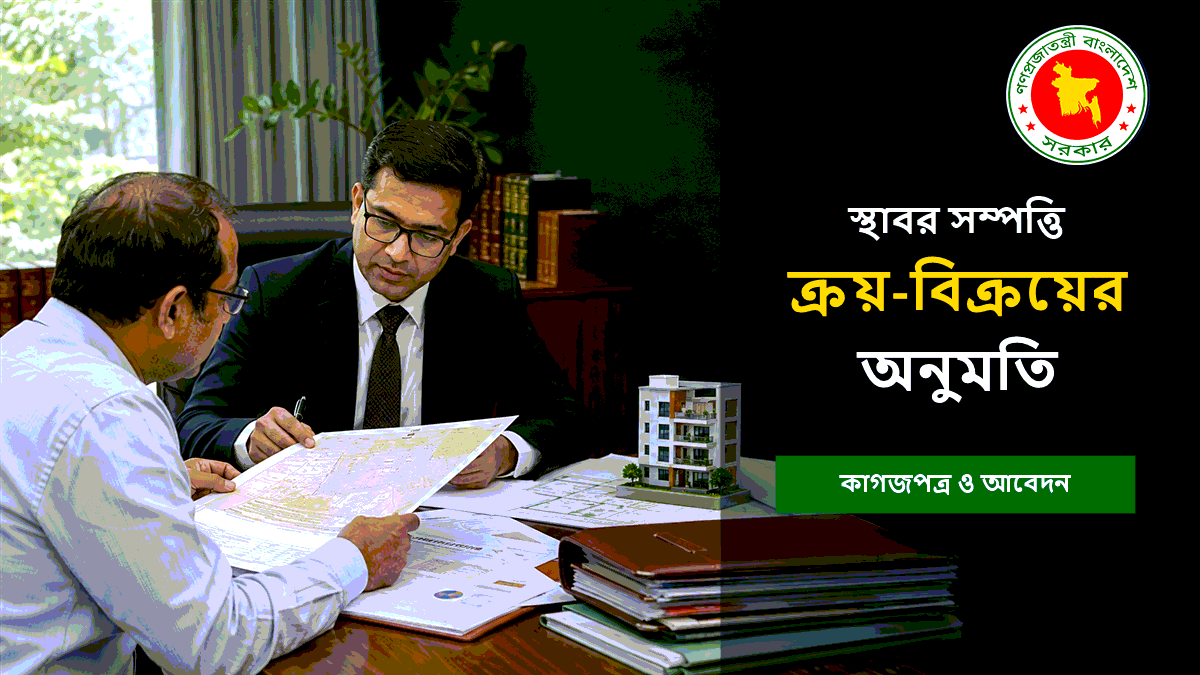 সরকারি কর্মচারীর সম্পত্তি ক্রয় বিক্রয়ের অনুমতি